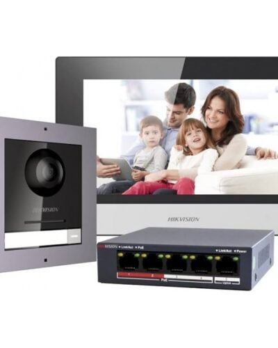 Kit Vidéophone IP 2MP PoE IP65 (DS-KD8003-IME1/Surface&DS-KH6320-WTE1)
