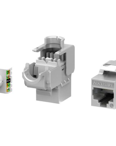 Prise Keystone Cat 6 STP à 180° sans outil blindée (50 Pcs)