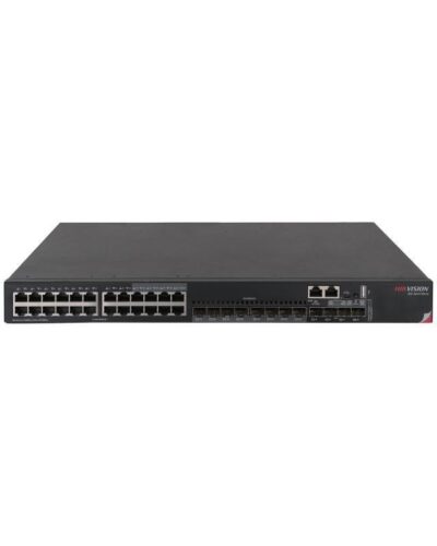Switch Gigabit Full Managed 24 Ports. 8 GE RJ45/SFP Combo. 4*10G SFP