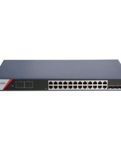 Switch Gigabit POE Smart 24 ports. 4 GE SFP. 370W